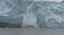 Alaska Glacier Calving Ice Falling Global Warming Climate Change Sea Rise Melting Arctic