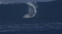 Billy Kemper Surfing At Teahupoo, Tahiti