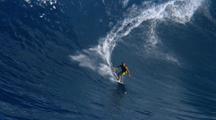 Big Wave Tow Surfing At Jaws Maui.Hawaii