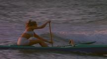 Outrigger Canoeing In Waves