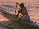 Outrigger Canoeing In Waves