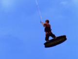 Kiteboarding Wipeout Stock Footage