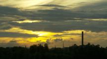 Timelapse - New Orleans Skyline As The Sun Sets