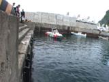 Japan - Boat Returns From Trip To Japanese Marina