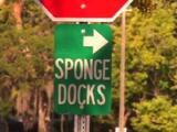 Tarpon Springs Florida - Sponge Dock Sign