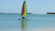 Sailboat In Bahamas