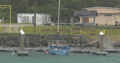 Yachts Secured In Dock As Hurricane Approaches