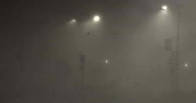 Violent Whiteout Wind And Rain As Major Hurricane Hits City