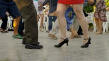People Dance, View Of Legs