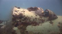 Wreck Of Betty Bomber, Mitsubishi G4m Bomber In Chuuk (Truk) Lagoon And Accessories