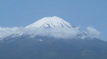 Time Lapse Clouds Circle Around Top Of Mt. Fuji