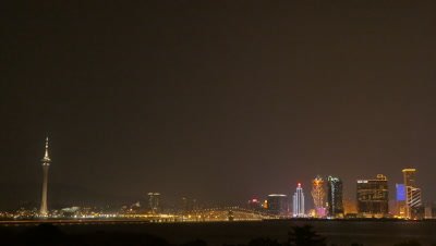 Night View of Macau, China