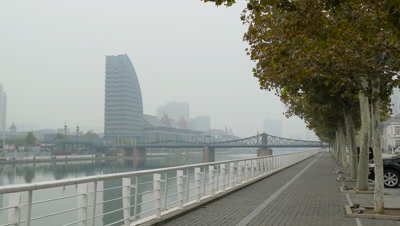 Jiefang Bridge in Tianjin, China