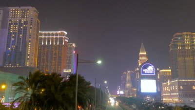 Night View of Macau, China