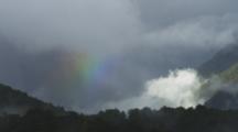 Rainbow Grows Dramatically Larger And Brighter During This Shot.