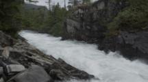 Baranof River And Hot Springs,  Baranof Island, Inside Passage, Alaska, Usa