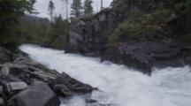 Baranof River And Hot Springs,  Baranof Island, Inside Passage, Alaska, Usa