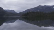 Mountains And Forest Reflected In Baranof Lake  Baranof Island, Alaska, Usa