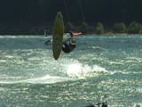 Kite Surfing, Windsurfing, Hood River Oregon, Columbia River Gorge
