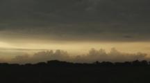 Storm Clouds In Sunset-  Time-Lapse