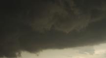 Swirling Dark Clouds, Hand Held, Funnel Forming