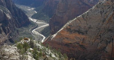 Zion National Park Stock Footage