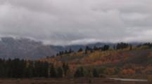 Grand Teton Mountain Range, New Snow, Fall Colors, River