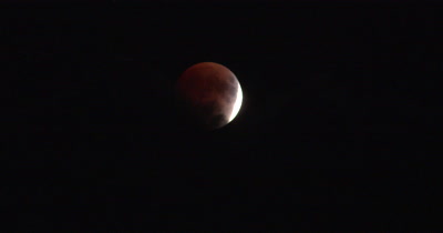 Lunar Eclipse,Clouds Moving Across Last Sliver of Moon,Full Moon,Super Moon