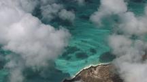 Aerial Reef As Seen Through The Clouds