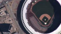 Aerial View Of Baseball Stadium, St. Louis, Mo